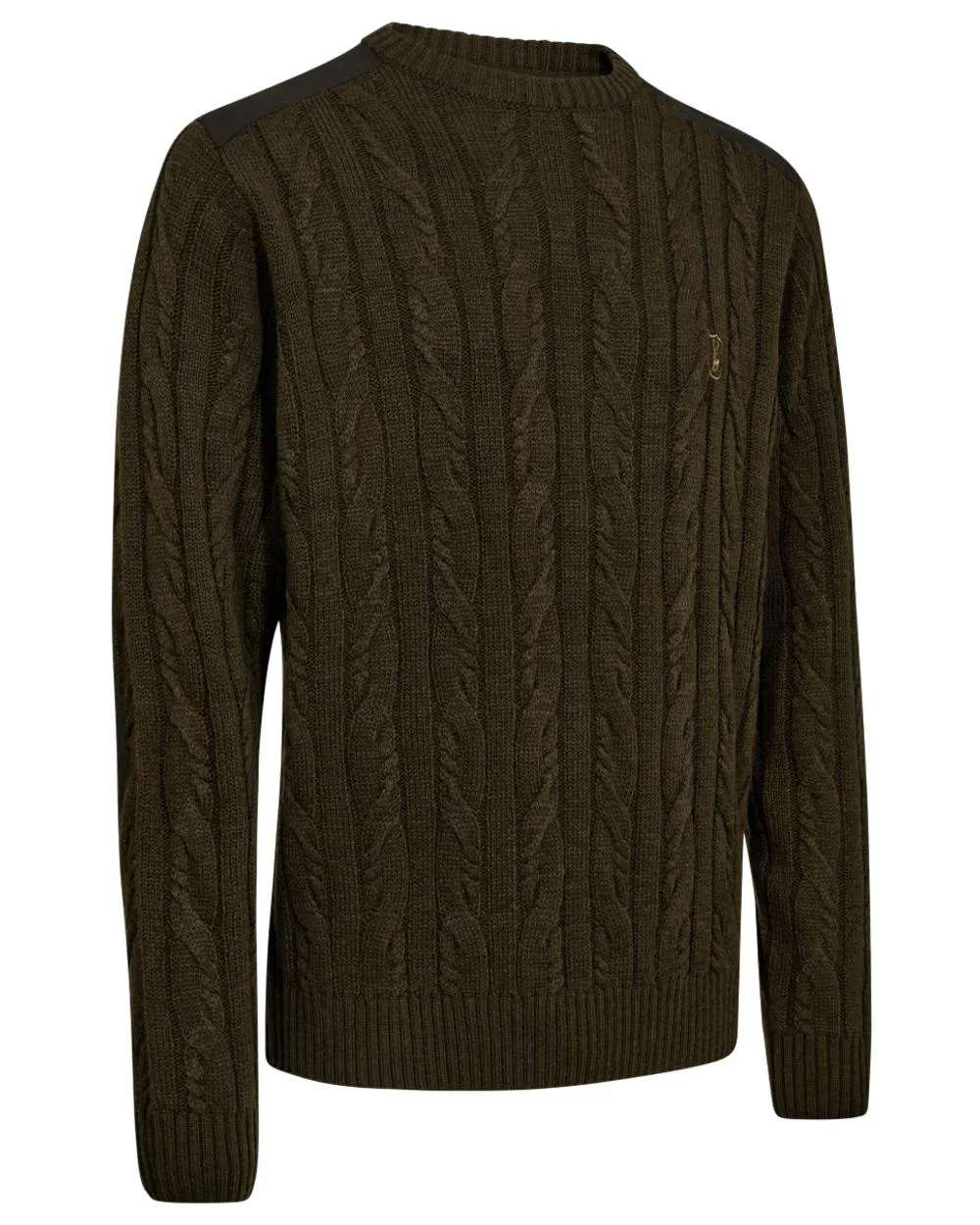 All Day MoistureWickingMaterial Deerhunter Randall O-Neck Knit Sweater