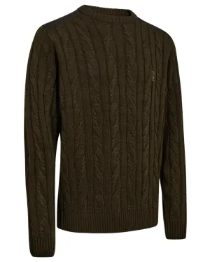 Deerhunter Randall O-Neck Knit Sweater Hero Fit AntiSnag Threading