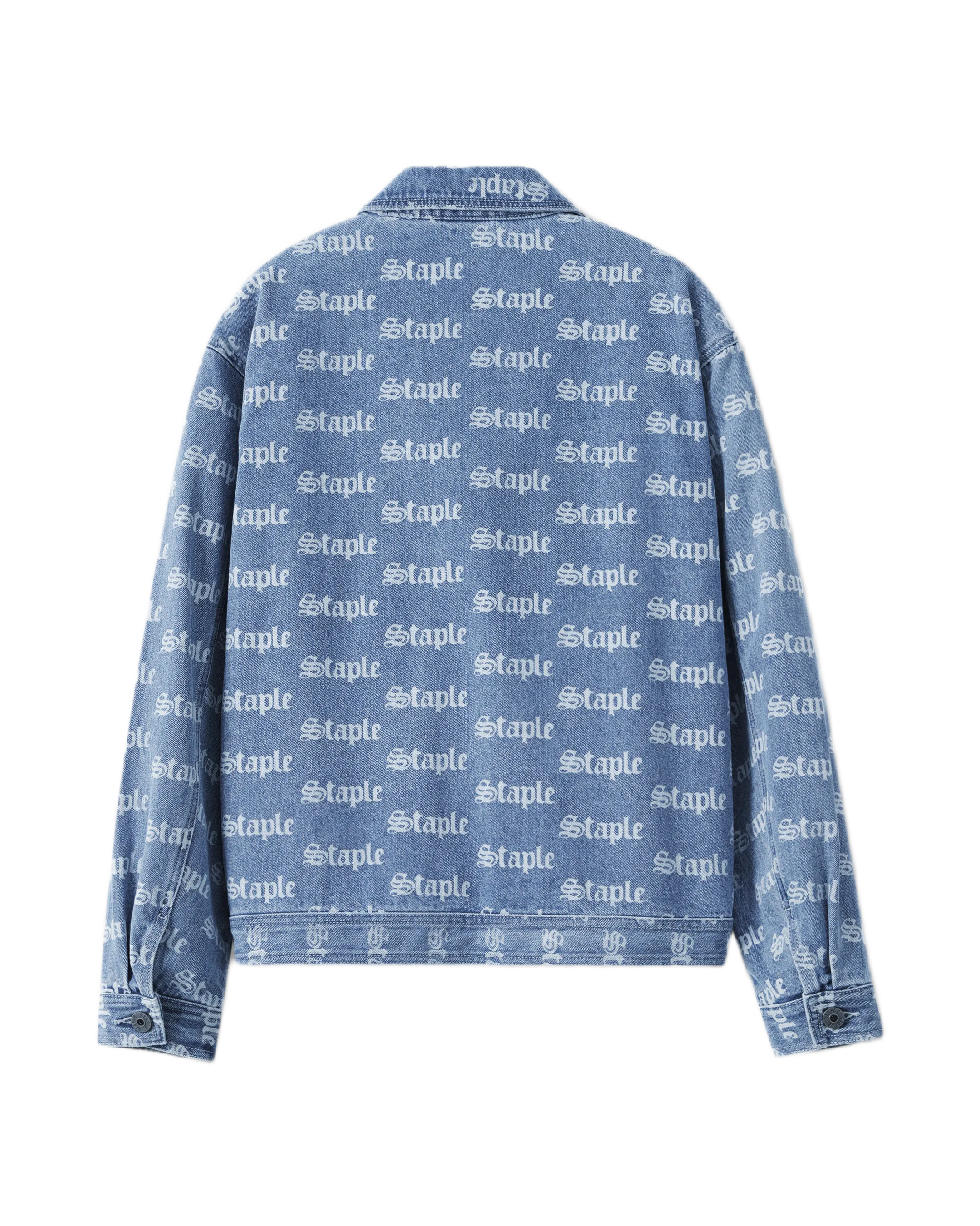 Bowery Denim Jacket Foldable Design Glow In Dark Trims