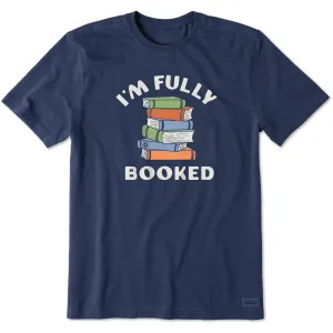 Anti Pilling Fabric Sustainable Fibers Men's I'm Fully Booked Short Sleeve Tee