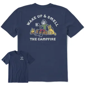 Sporty Look Wear harmonious Men's Jake & Rocket Smell the Campfire Short Sleeve Tee