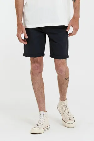 Adjustable drawstring Chino Short Navy