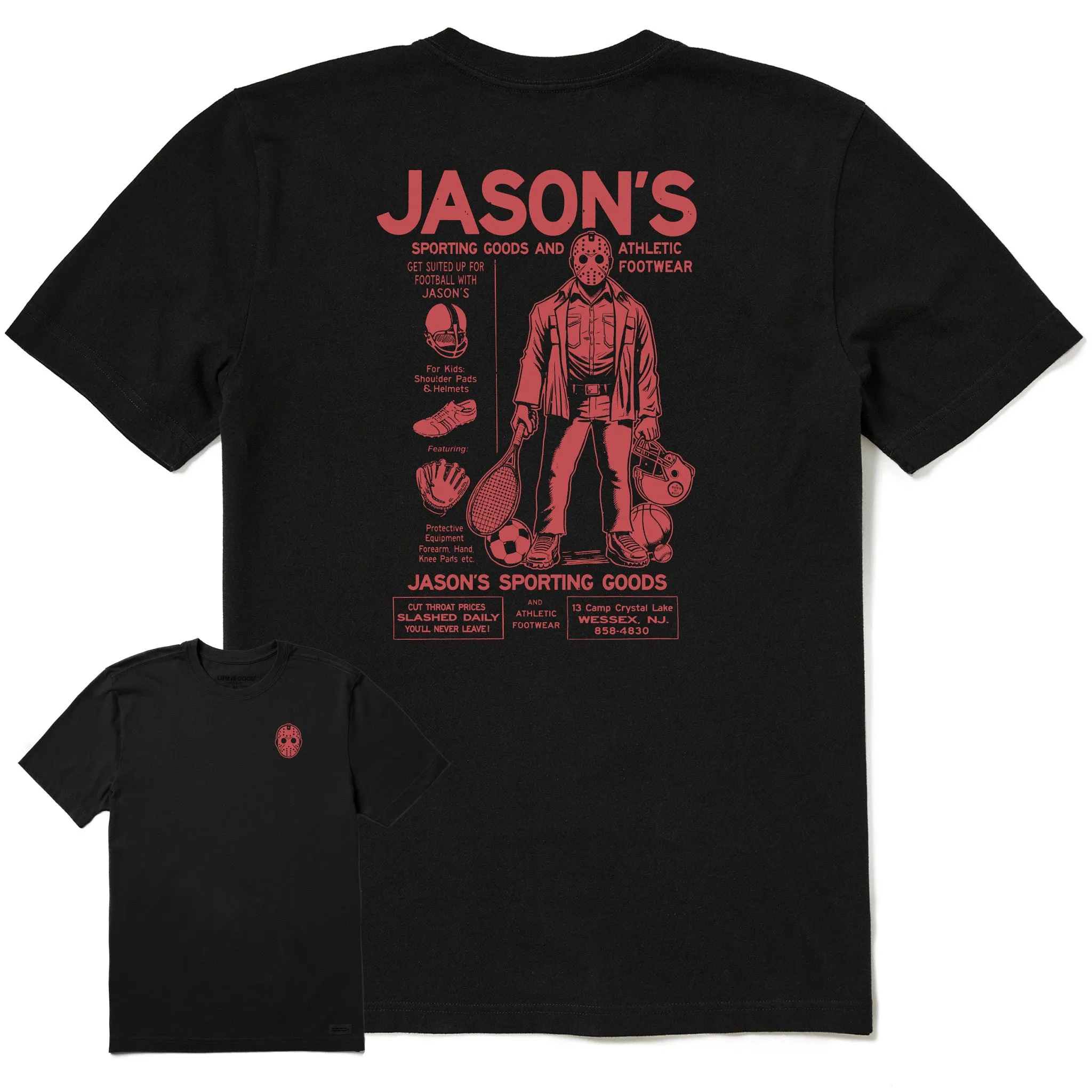 Thermoregulating Fabric Men's Jason's Sporting Goods Short Sleeve Crusher Tee