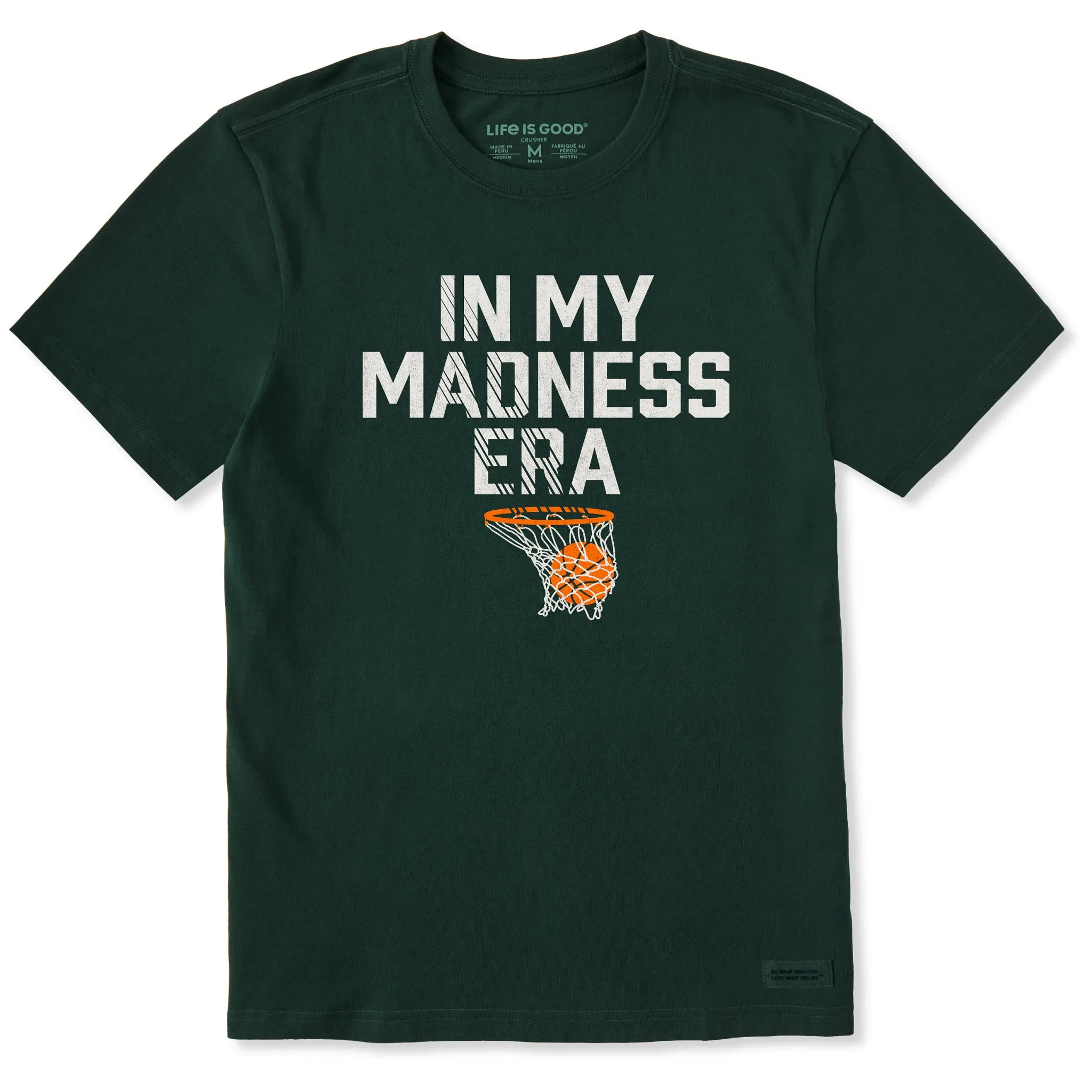 Breathable Look Men's In My Madness Era Short Sleeve Crusher Tee