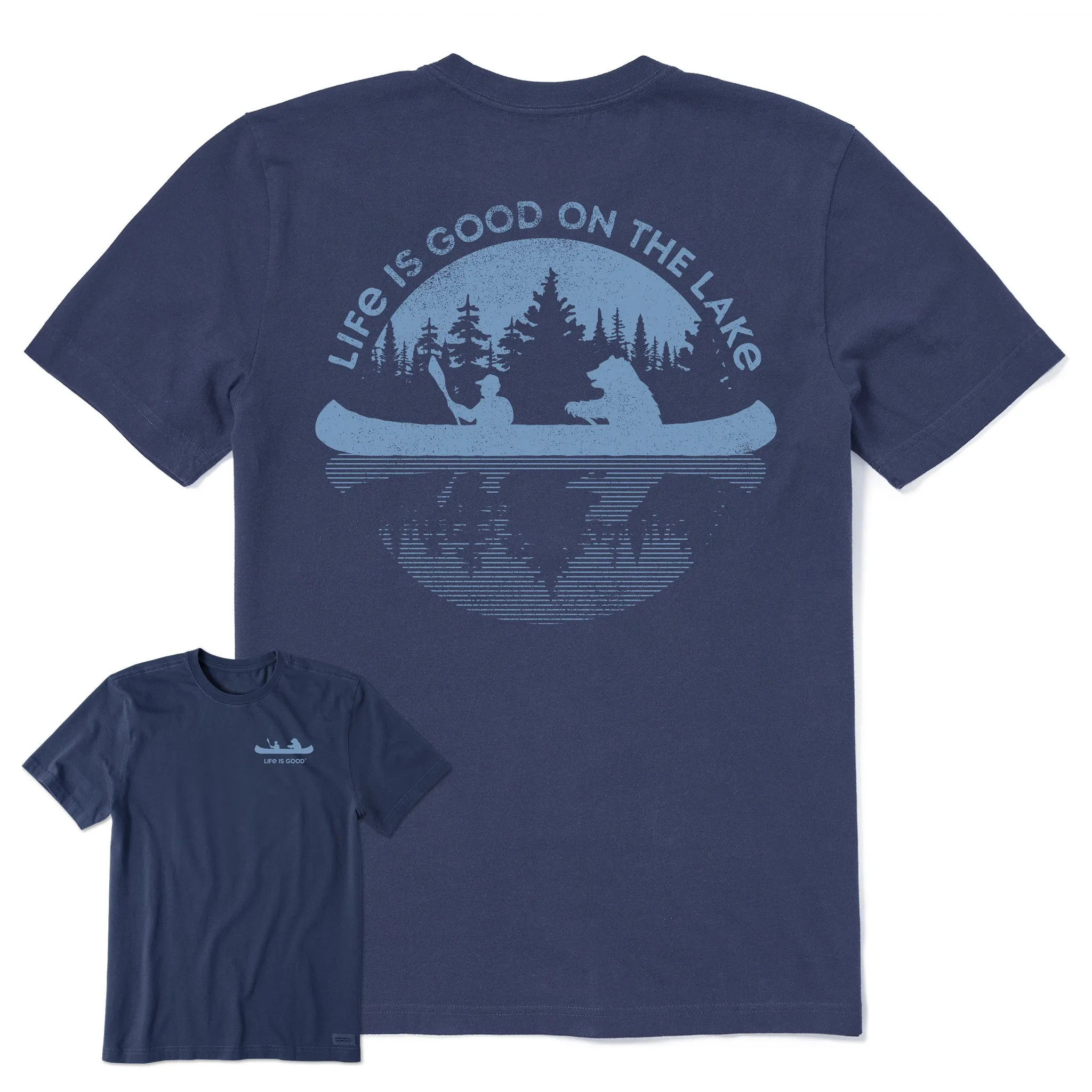 Relaxed Smart Men's Kayak Bear Short Sleeve Tee