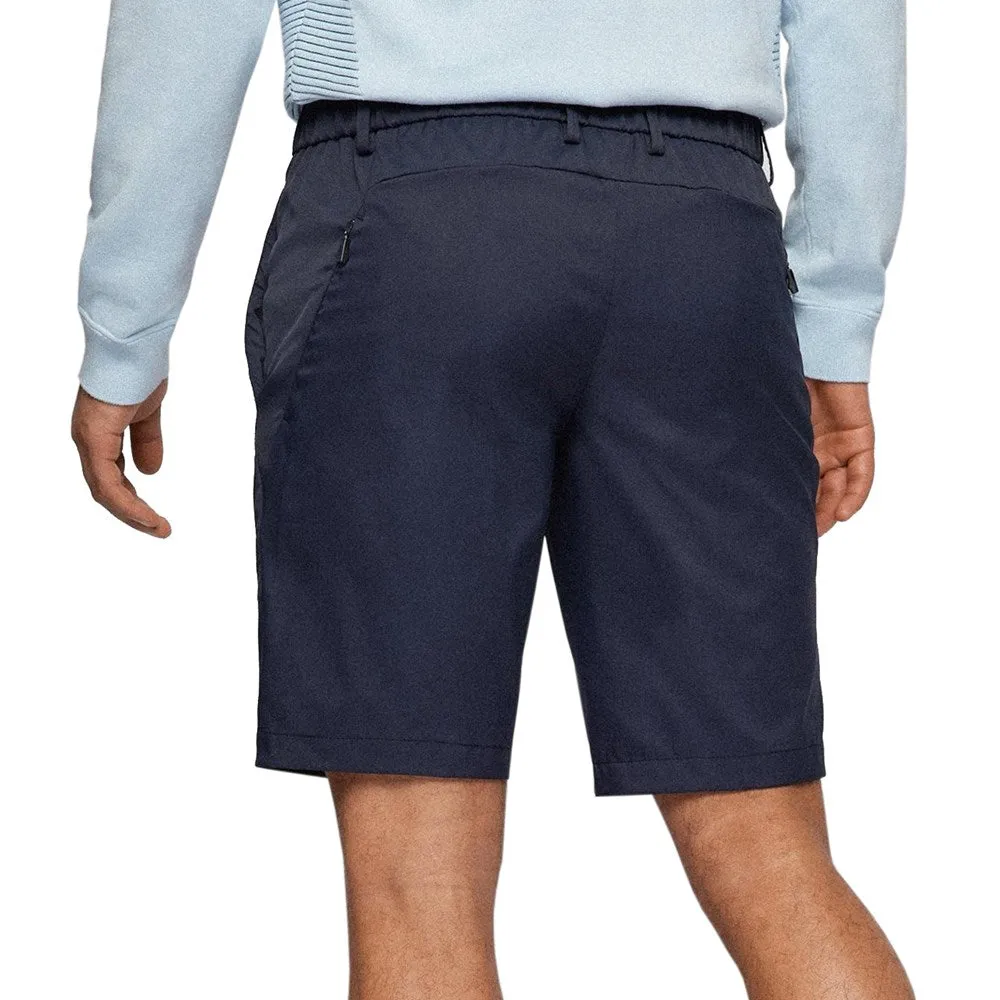 Chafe Resistant Lining Unique Piece BOSS Litt Golf Shorts - Dark Blue