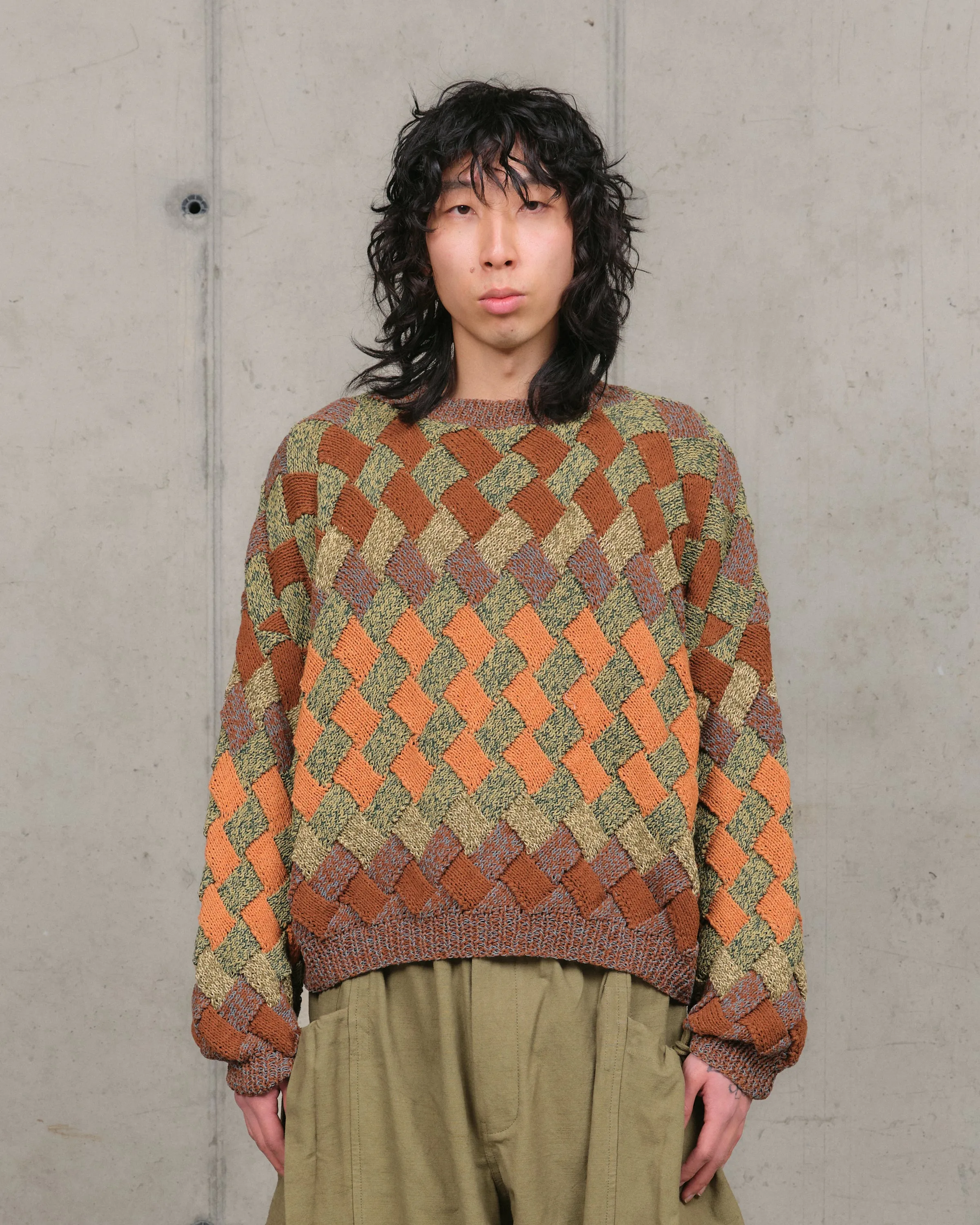 Weaver Knit Jumper - Ember Durable Reinforced Hems Stretchable Material