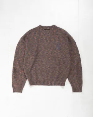 Rainbow Mohair Sweater Texture Detail