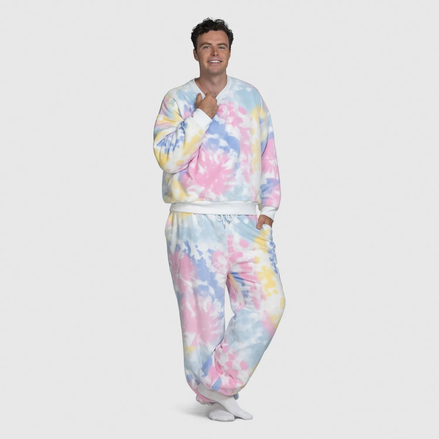 No Stress Bright Tie-Dye