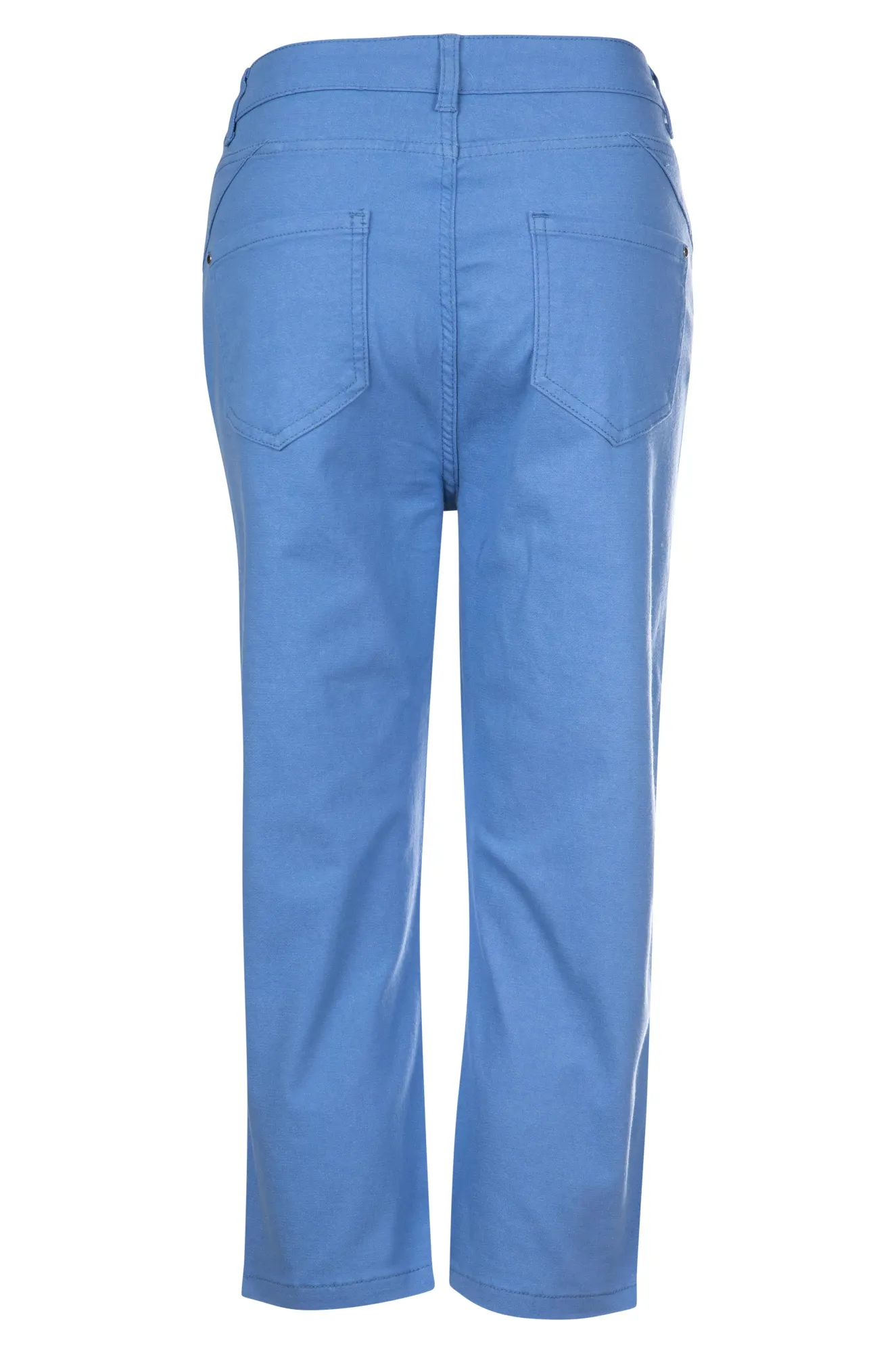 Utility Basic All Around Fit Stretch Cotton blend MId Calf Jeans | SOFT BLUE | 6923A1