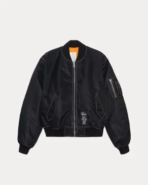 Shawl Lapel BUILT REVERSIBLE BOMBER JACKET