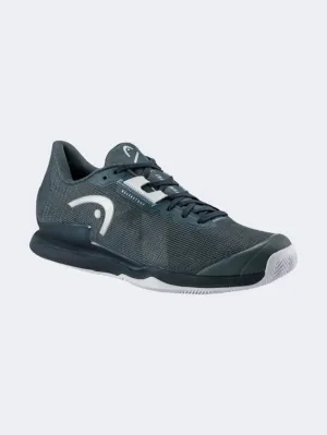 Head Sprint Pro Clay Men Tennis Shoes Dark Grey/White Couple Pair Street Mood