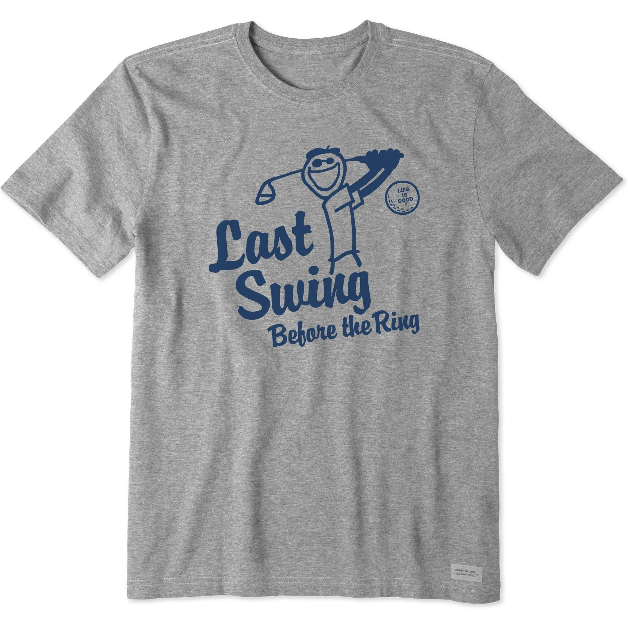 Longline Hemline Men's Jake Last Swing Short Sleeve Crusher Tee