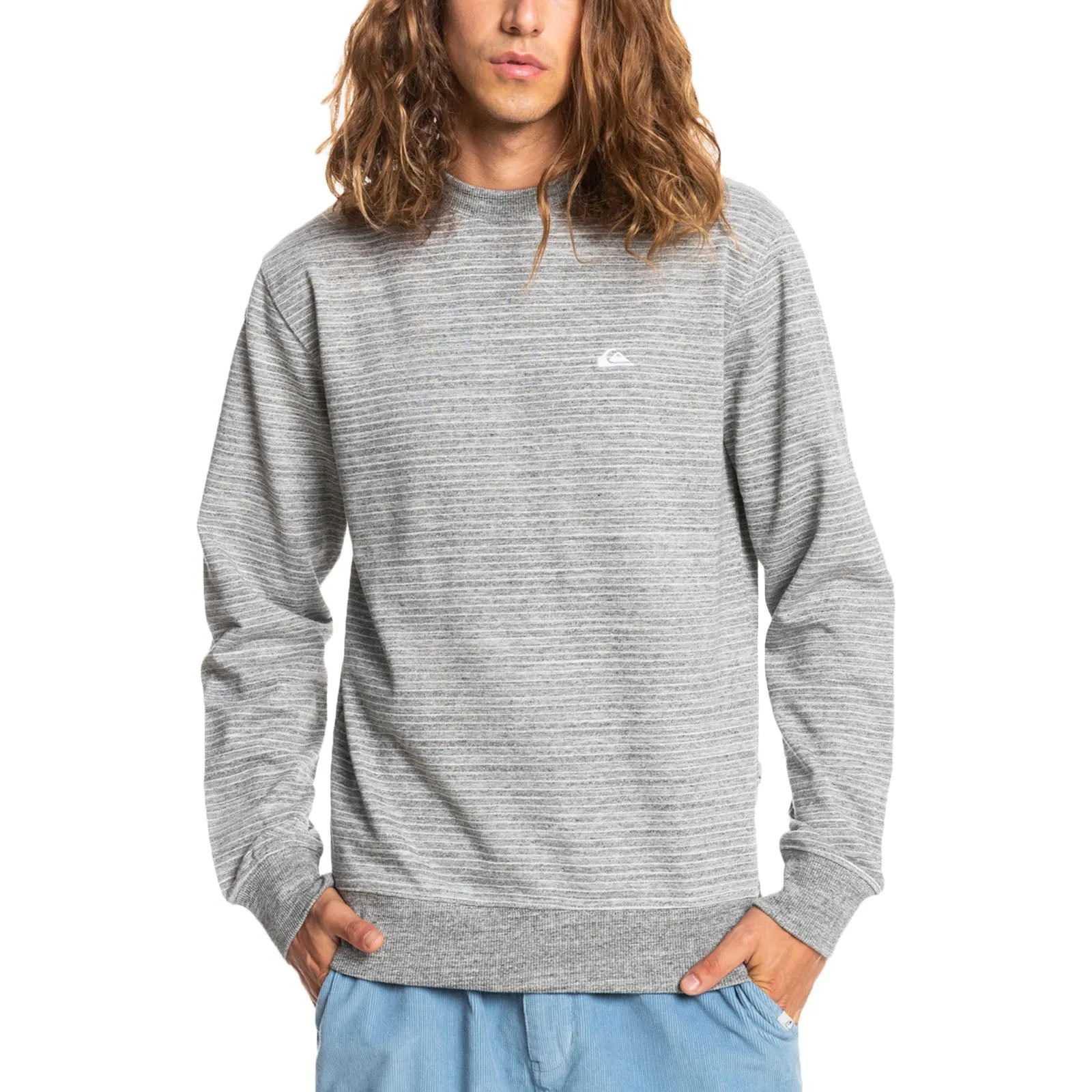 Anti-static Unisex Appeal Quiksilver Mens Bay Rise Sweatshirt
