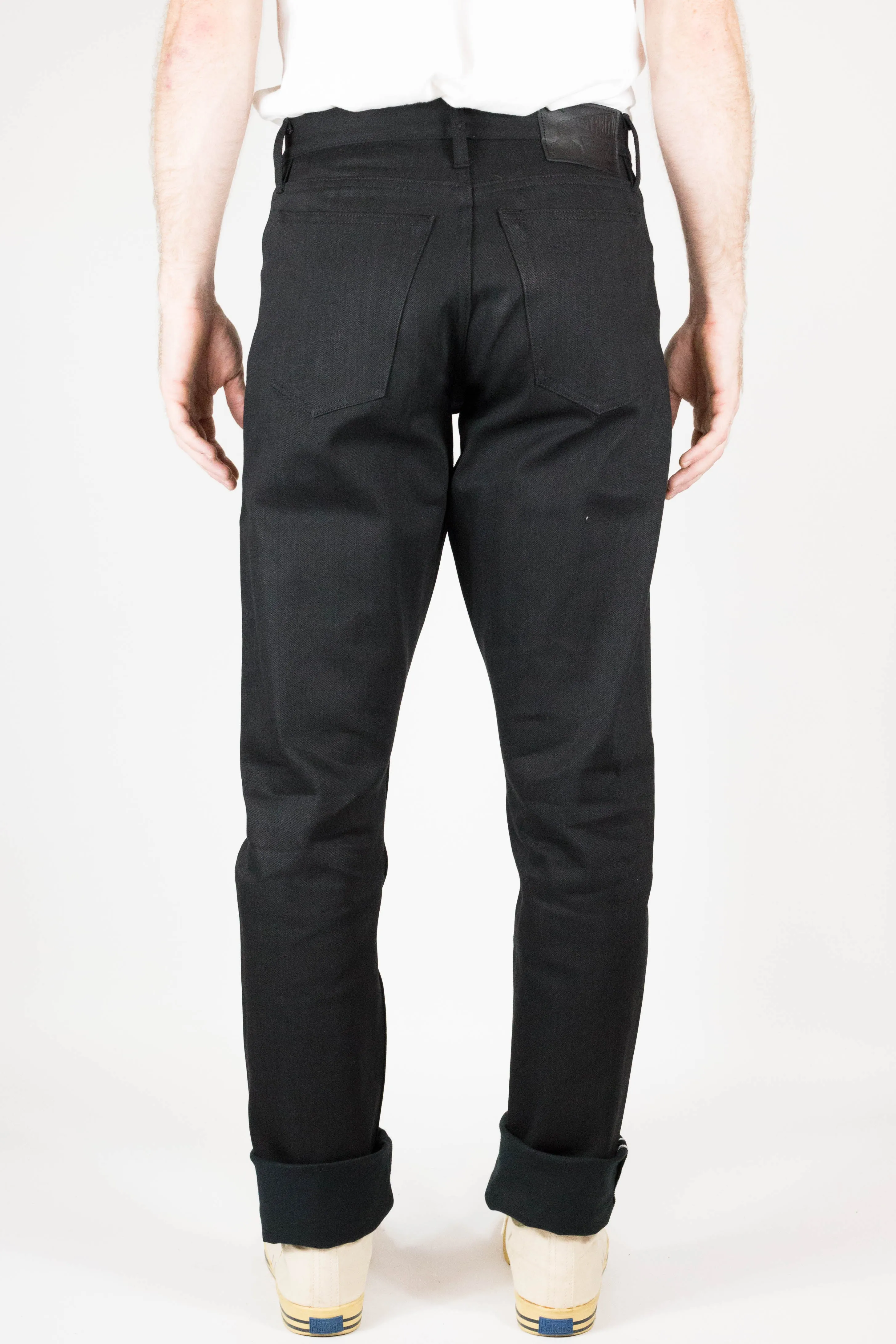 Fit And Easy Atlas 13 oz  Black Maria stretch Nihon Menpu Japanese denim