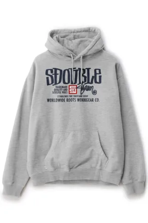 Simple Hoodie Workgear Hood Grey Heather