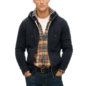 Superdry Mens Essential Logo Full Zip Hoodie eyewear accents Smart Wear