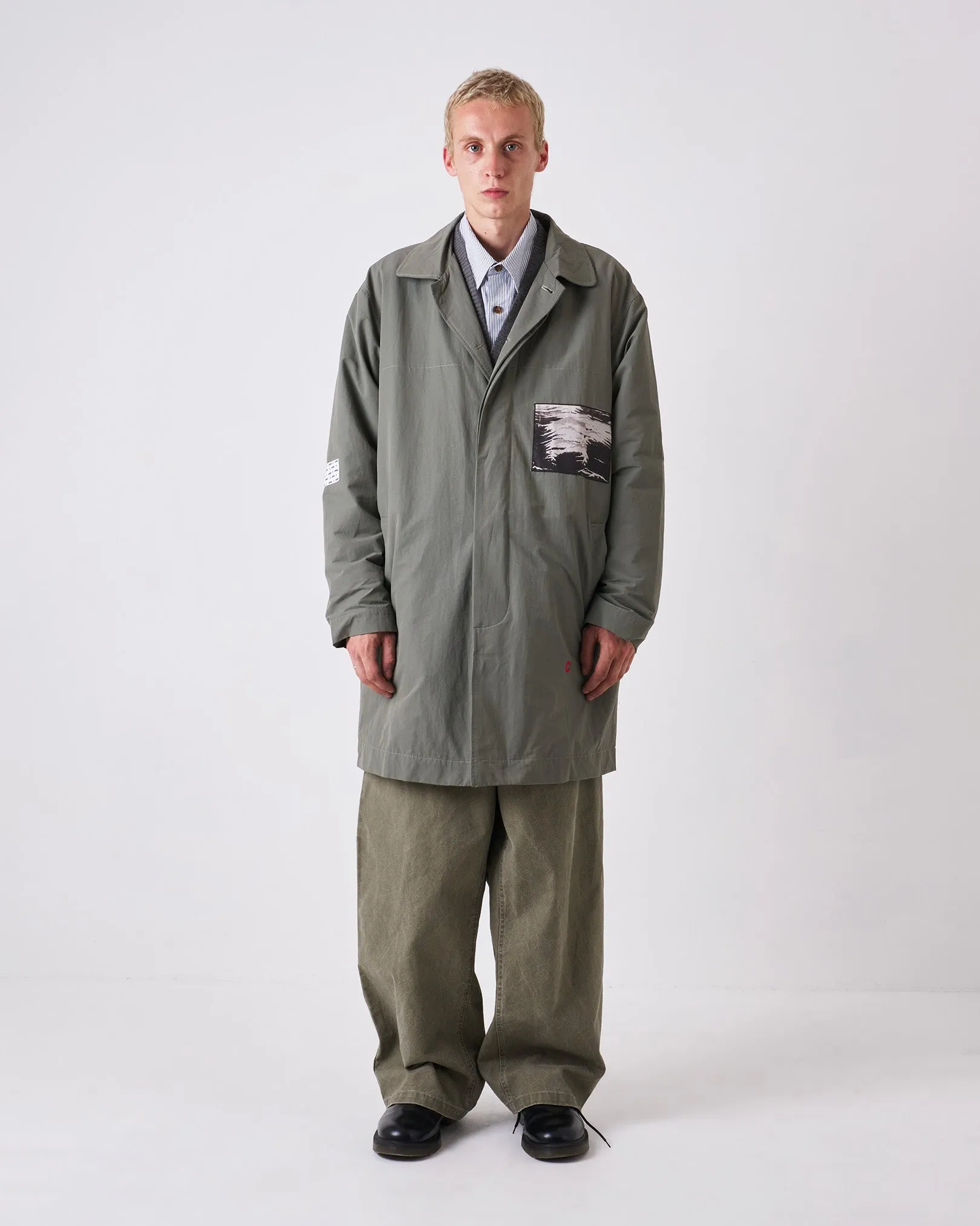 Day To Day Clarke Patch Mac Coat