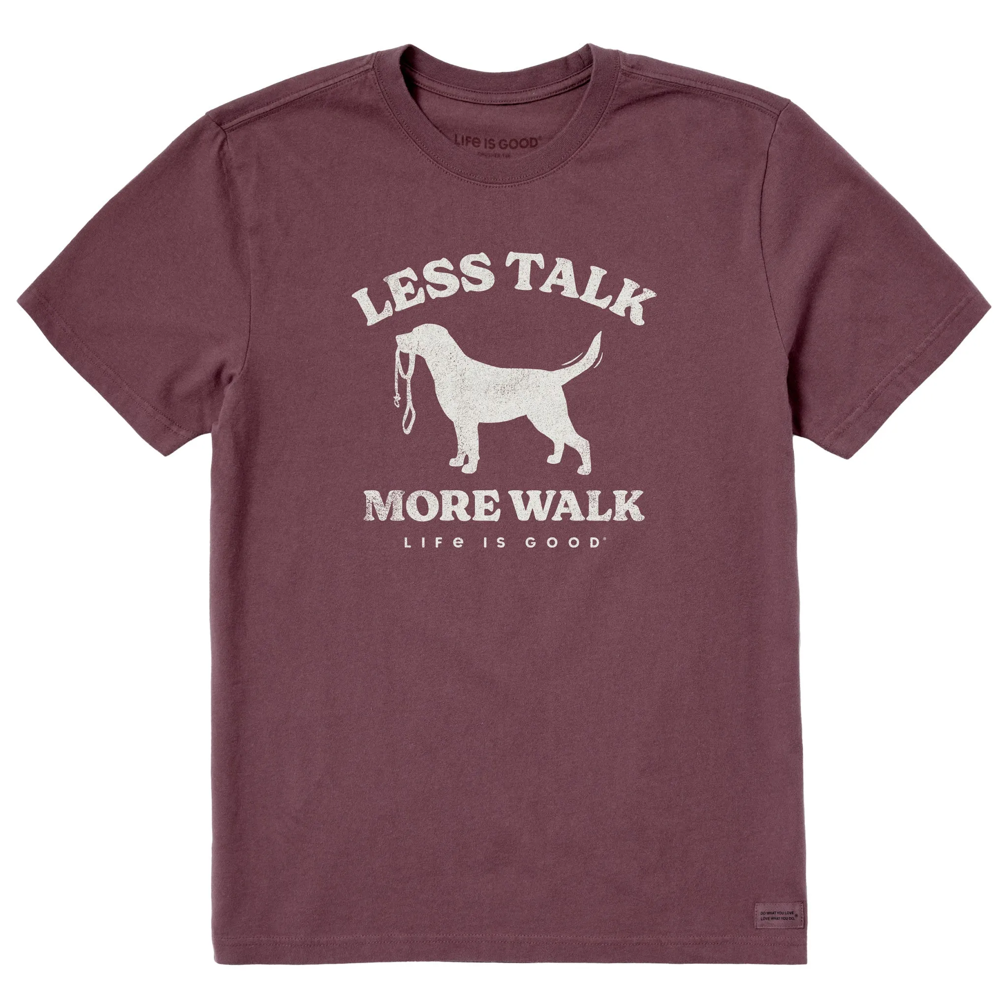 Simple and Chic Men's Less Talk More Walk Short Sleeve Tee