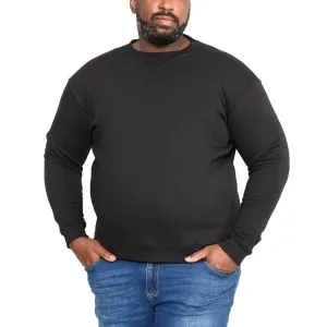 D555 Rockford Mens Big & Tall Crew Neck Sweatshirt Effortless Look