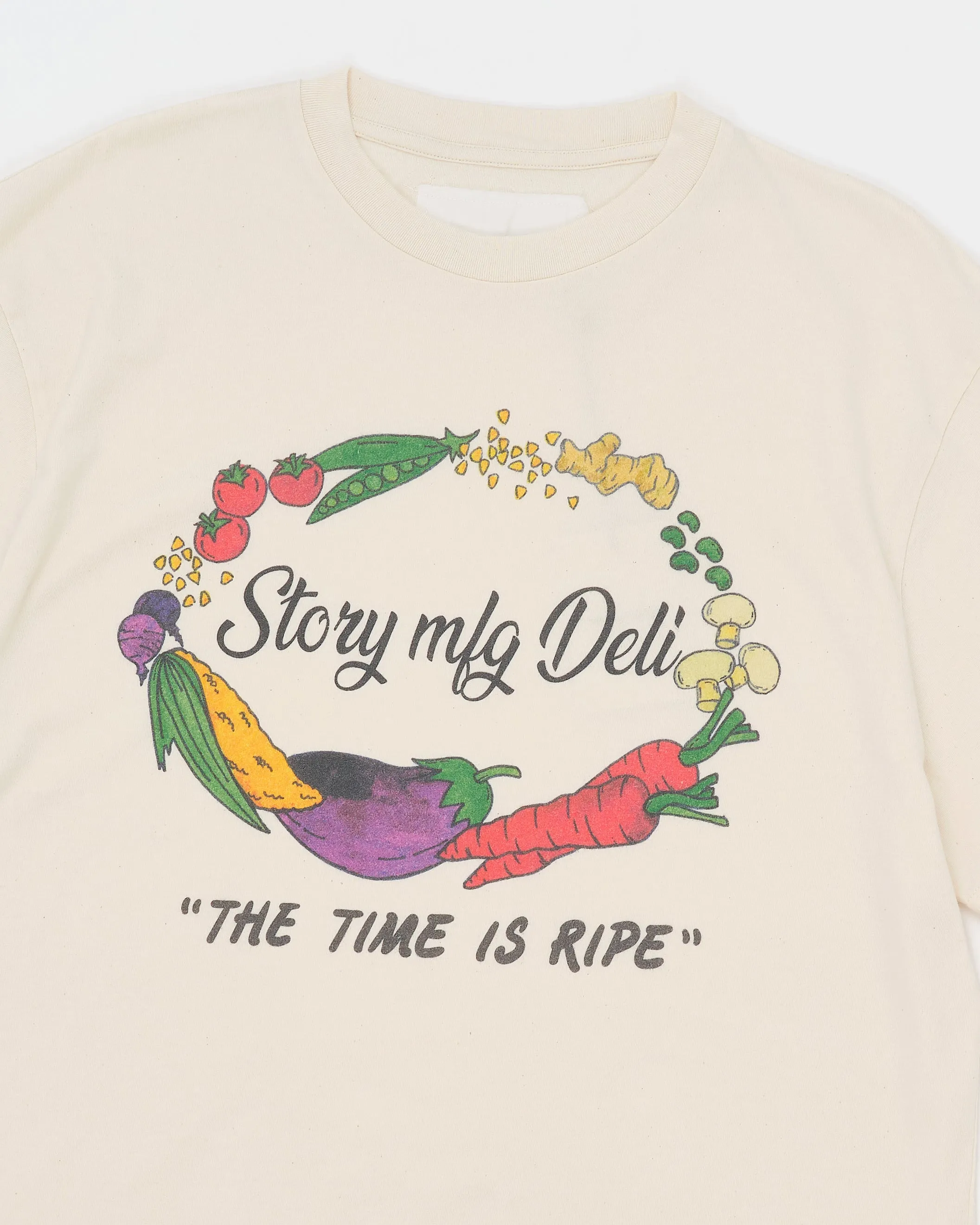 TexturedWeavePattern Grateful Tee SS - Story Deli