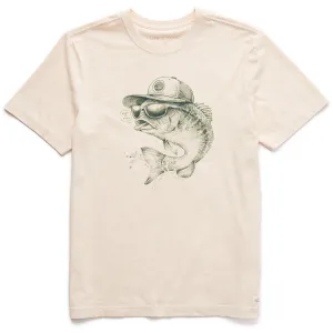 Men's Keep it Reel Short Sleeve Crusher Tee Simple Comfort Wear Light Breeze