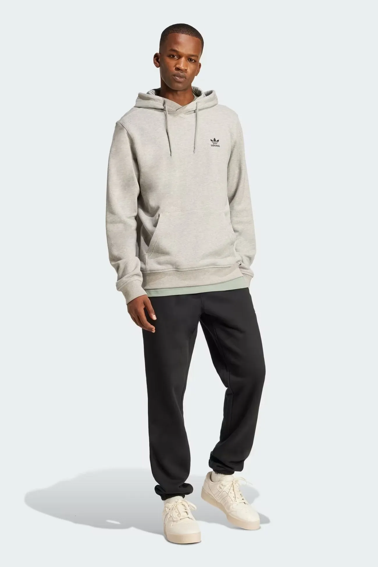 Comfy Hoodies Fashion Flex Essential Hoodie FT Medium Grey Heather