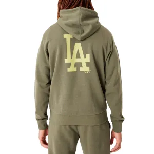 New Era Los Angeles Dodgers League Essentials Pullover Hoodie - Green Chill Apparel