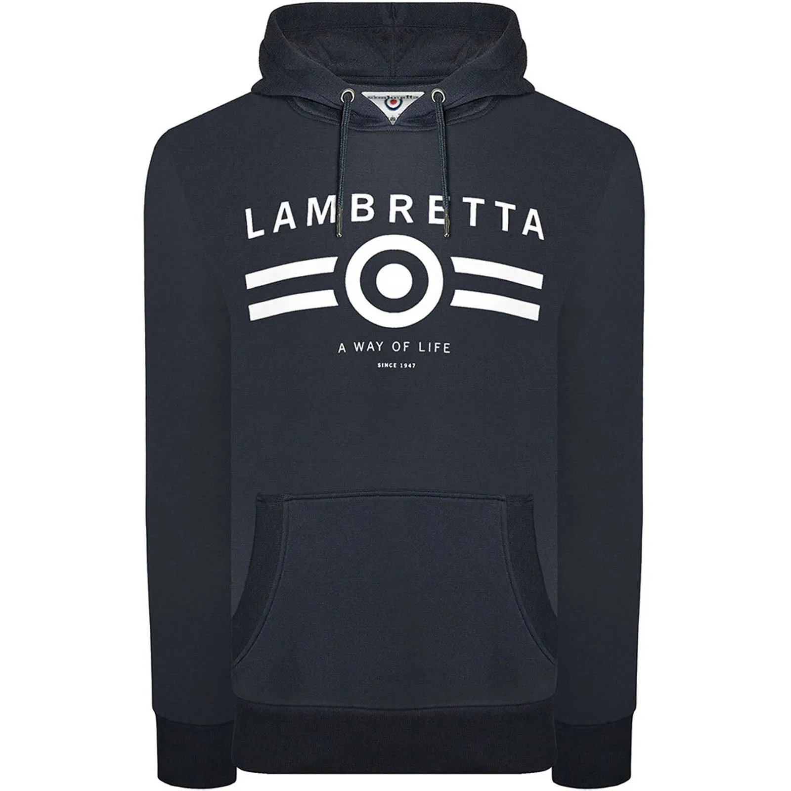 Chill Vibes goes with sandals Lambretta Mens Logo Hoodie