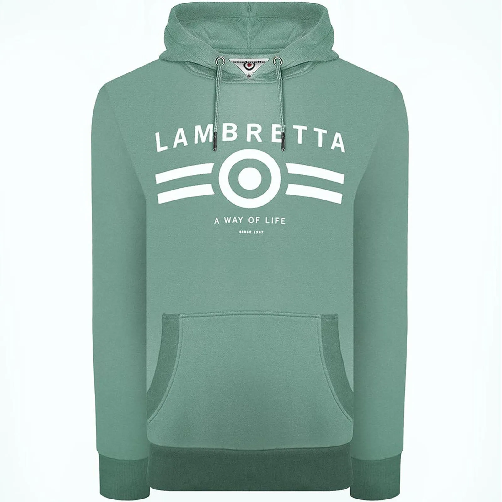 Lambretta Mens Logo Hoodie Weekend Fit