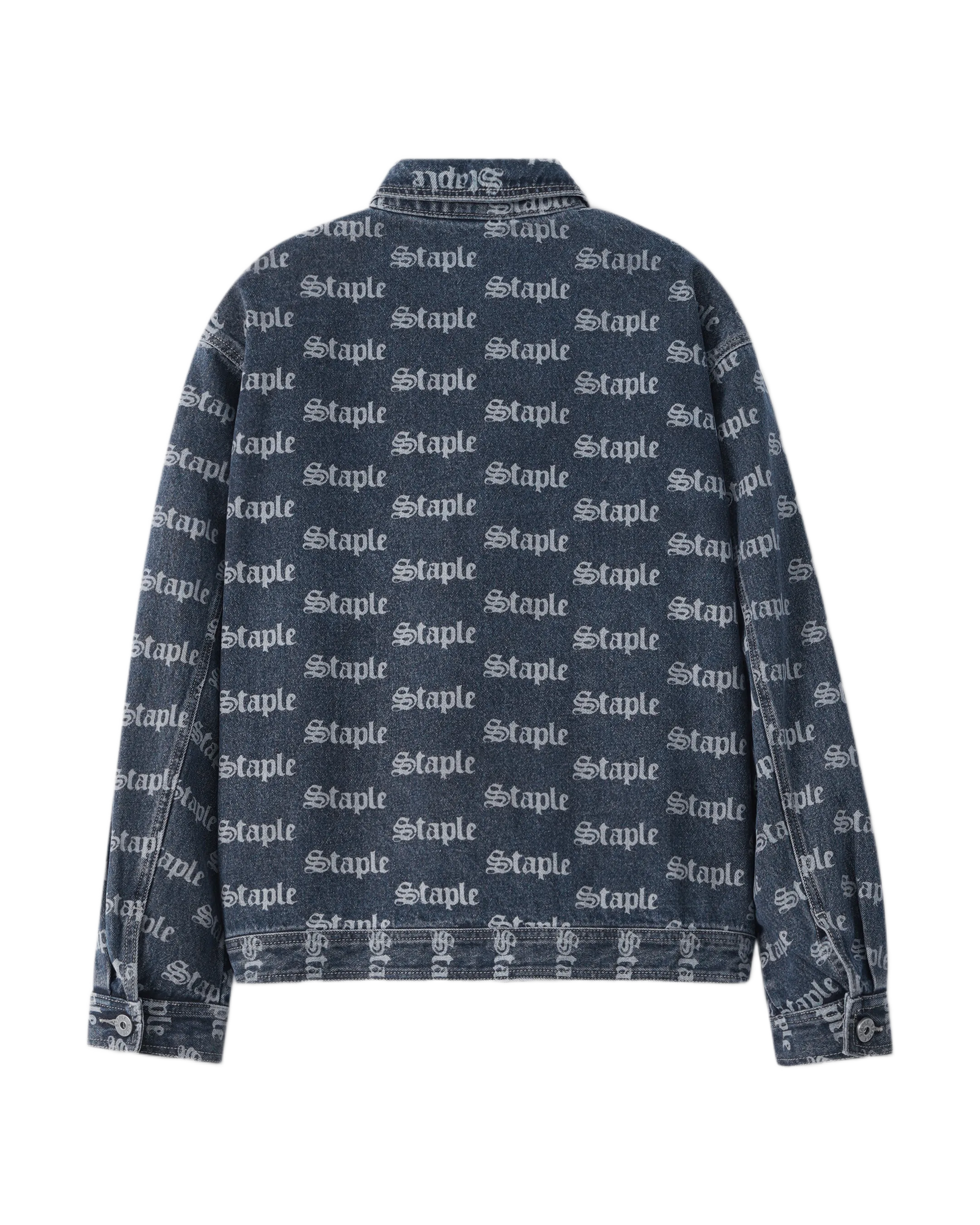 Bowery Denim Jacket Multi Pocket Utility Wind Resistant