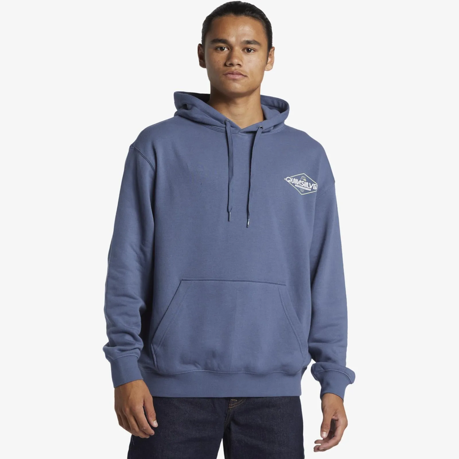 Warm Outfit Quiksilver Mens Sign Pullover Hoodie
