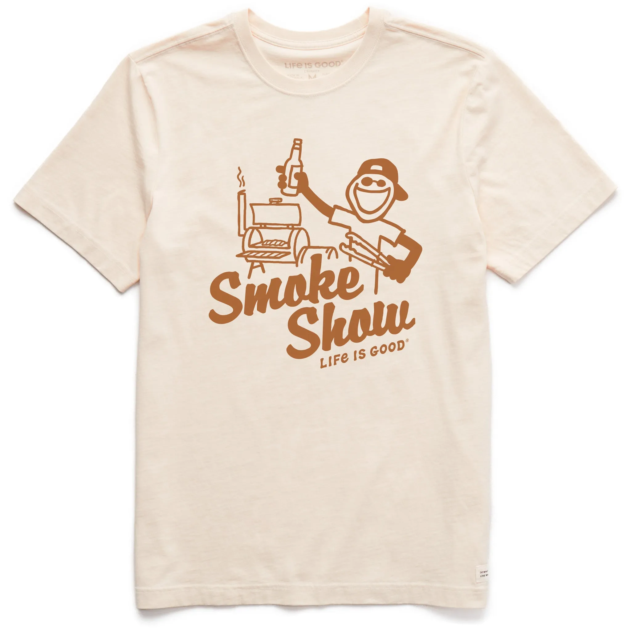 Men's Jake Smoke Show Short Sleeve Crusher Tee Fun Prints
