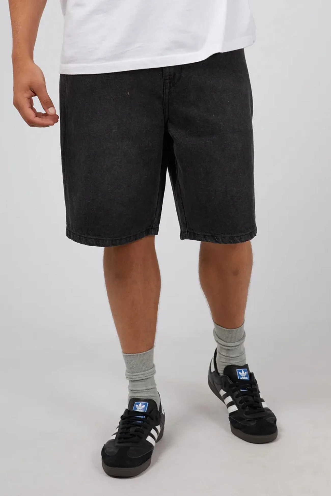 Jort Washed Black Breathable Flex Comfy Active Wear