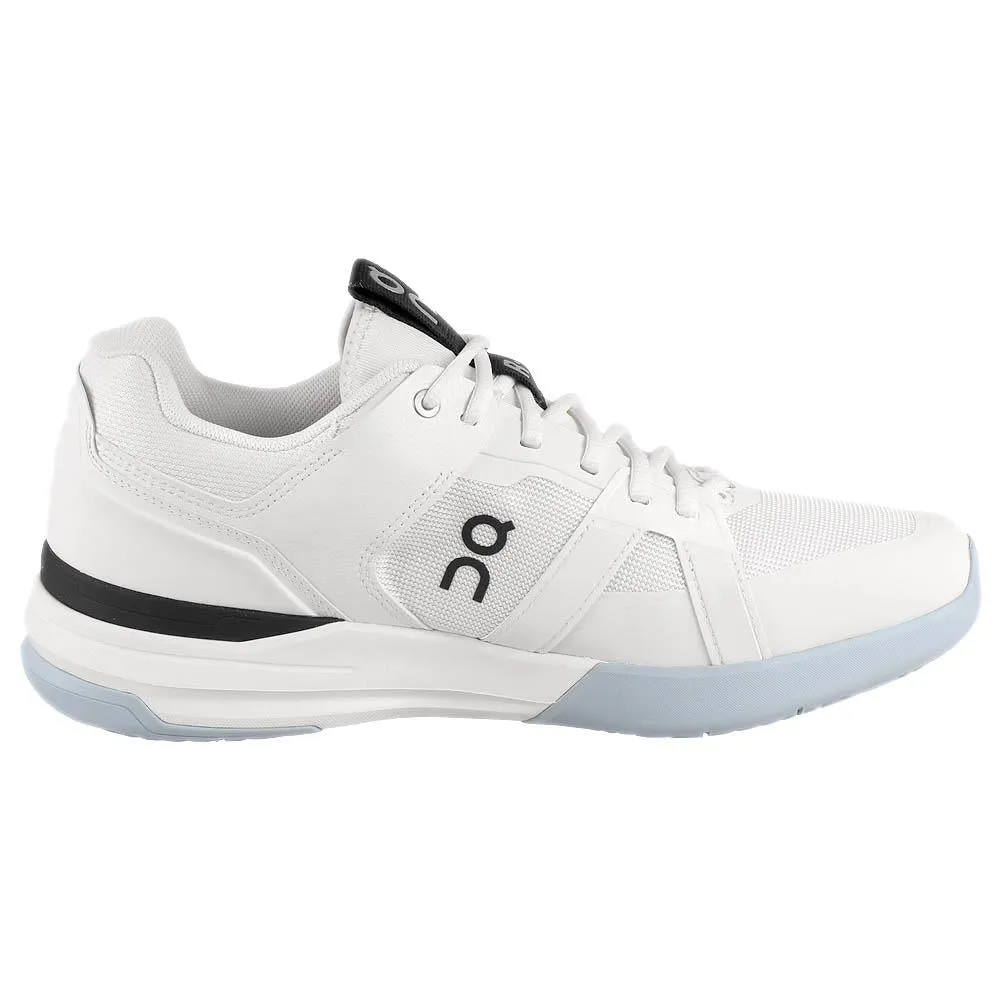 Sport Footwear Quick drying material On Men's THE ROGER Clubhouse Pro - Ivory/Chambray