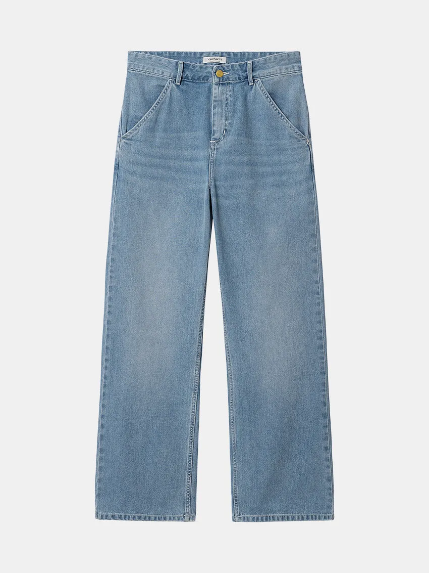 W Simple Jeans Blue Light True Traveler Gear Summer Vibes Fashion Lover