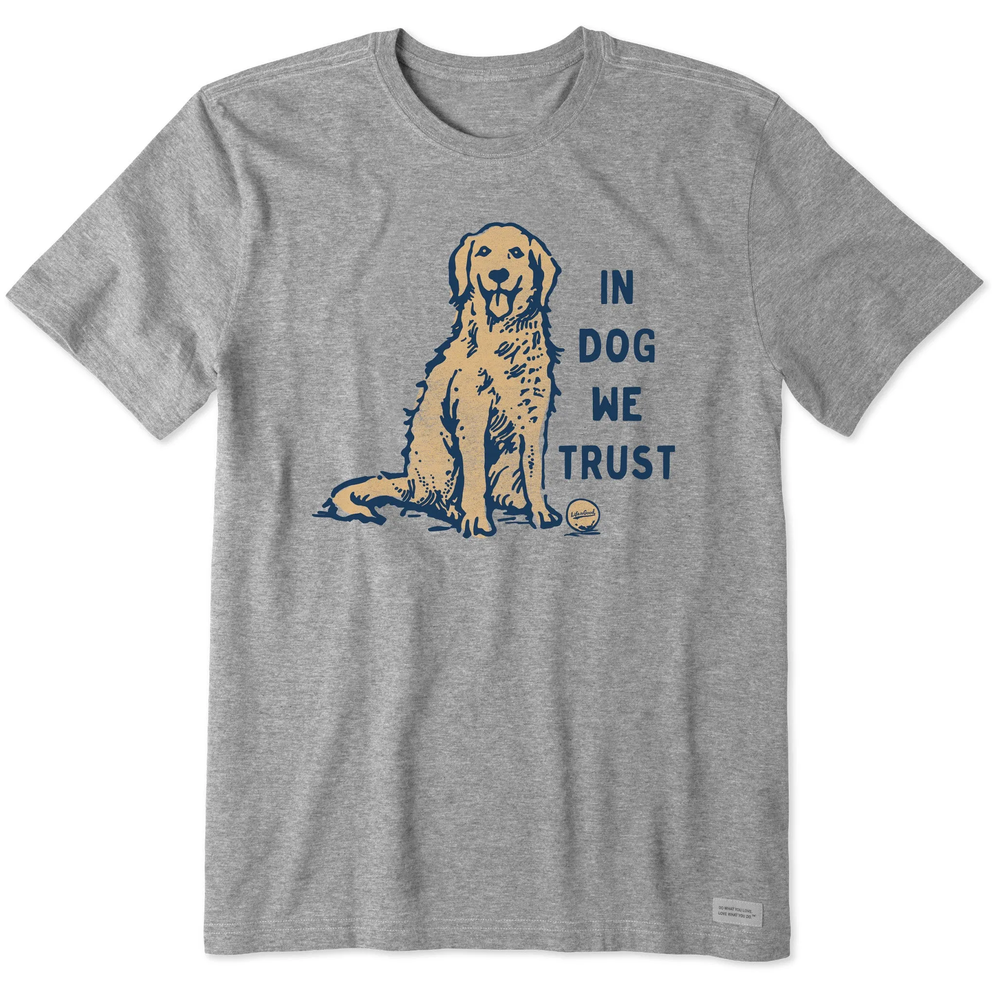 Comfort Flex Men's In Dog We Trust Short Sleeve Tee