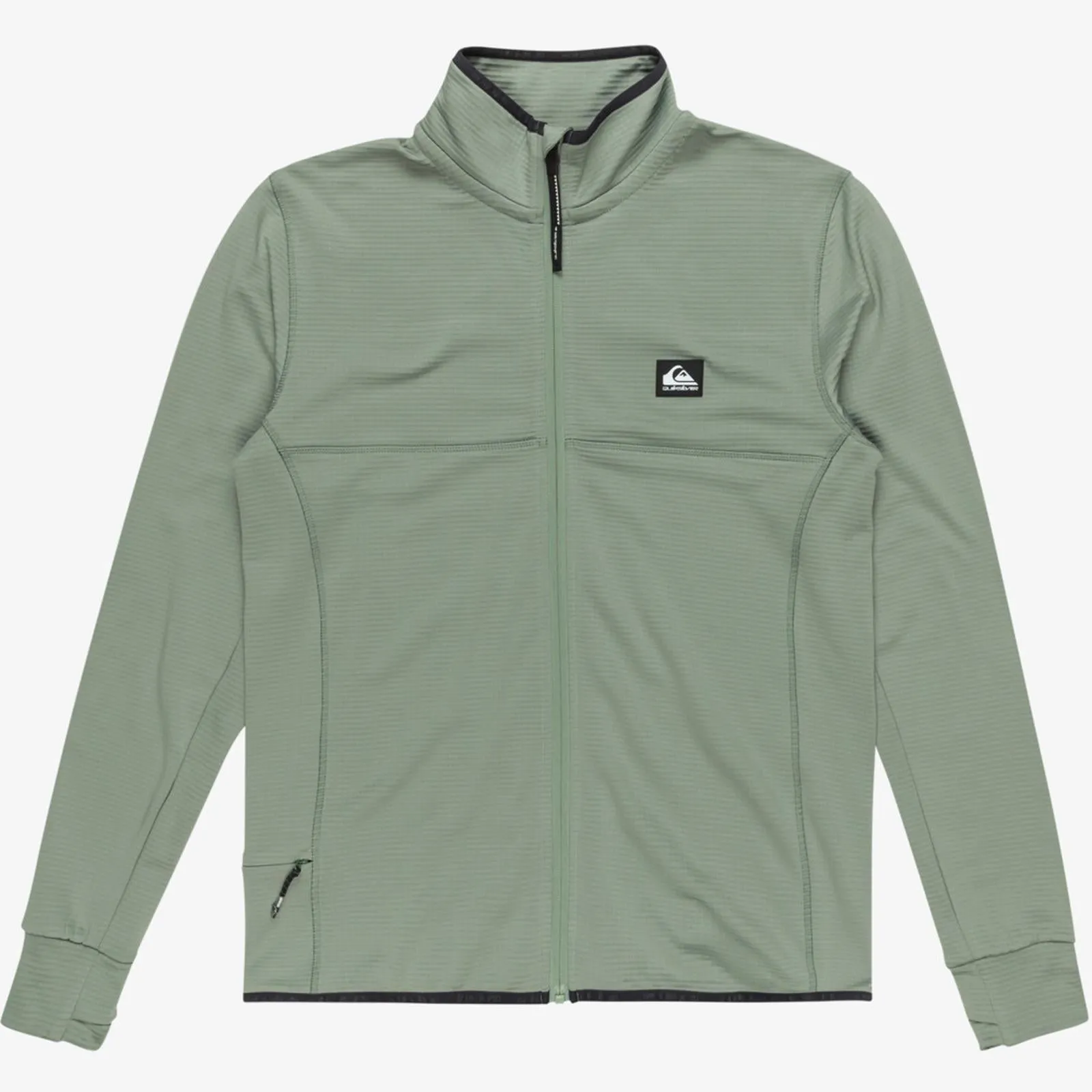 Quiksilver Mens Steep Point Full Zip Sweatshirt Oversized Design