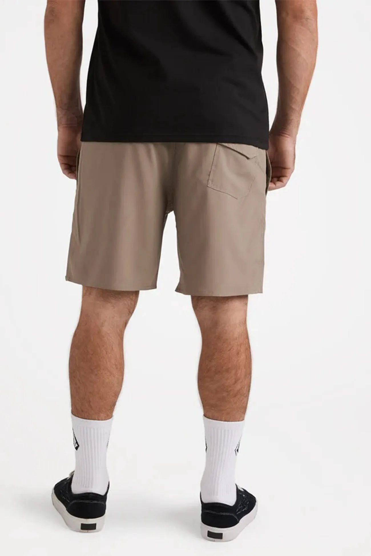 Sparklestone Elastic Waist Short Brindle Slip Resistant Inner Lining