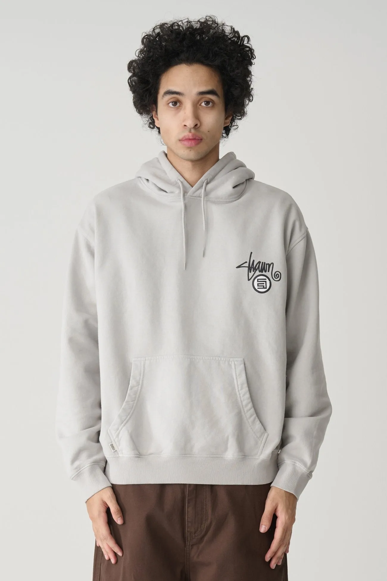 Quality control Shawn Dot Hood Washed Grey