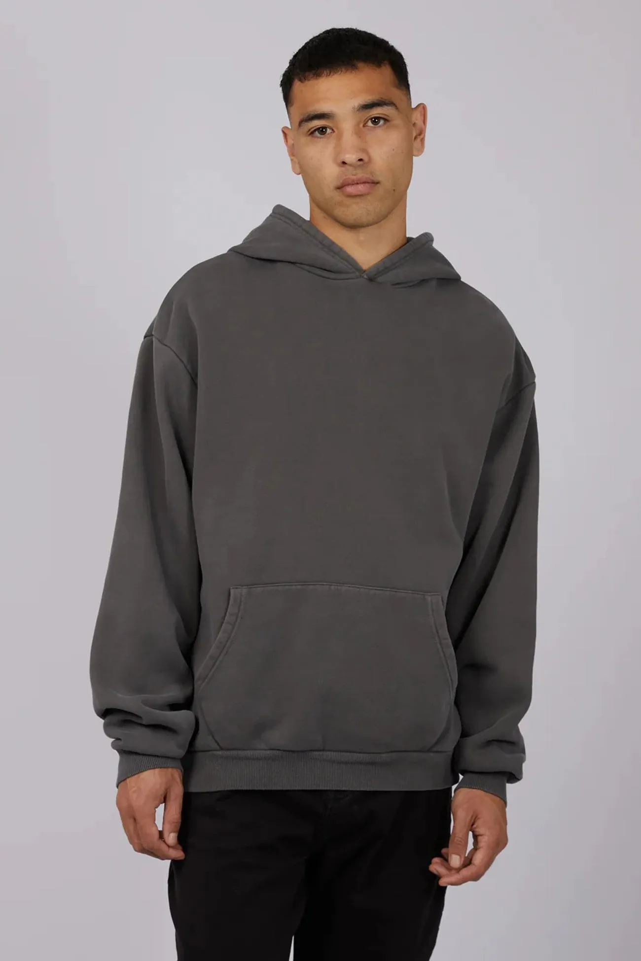 Box Hoodie Coal Gym Essential Water-Repellent Finish