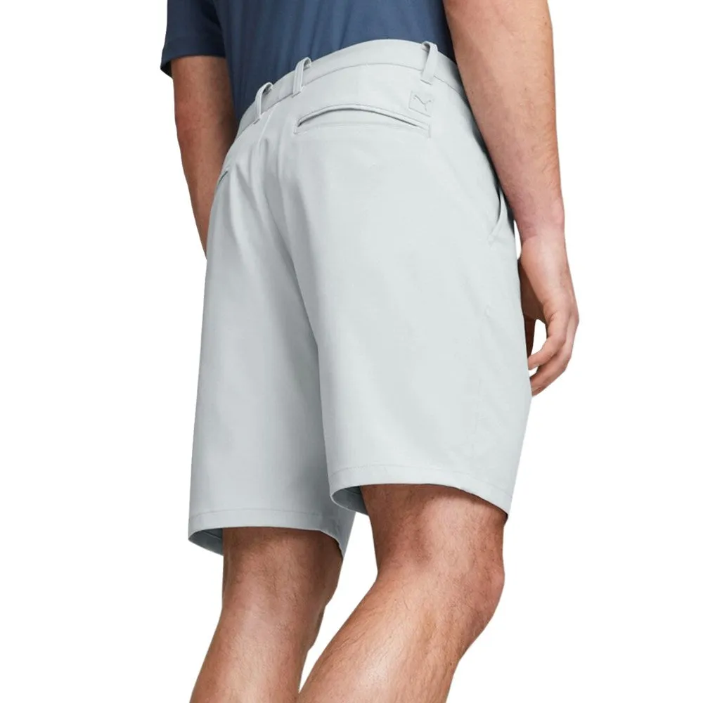 Anti-bacterial Cap Puma Dealer Golf Shorts 8" - Ash Gray
