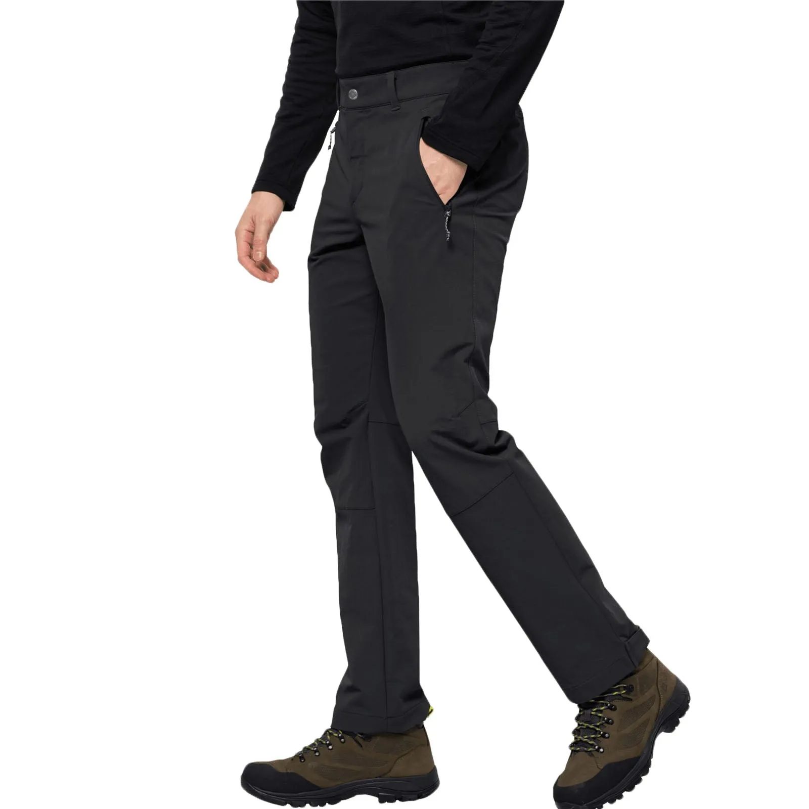 Soft Brush Lining Jack Wolfskin Mens Activate XT Softshell Trousers