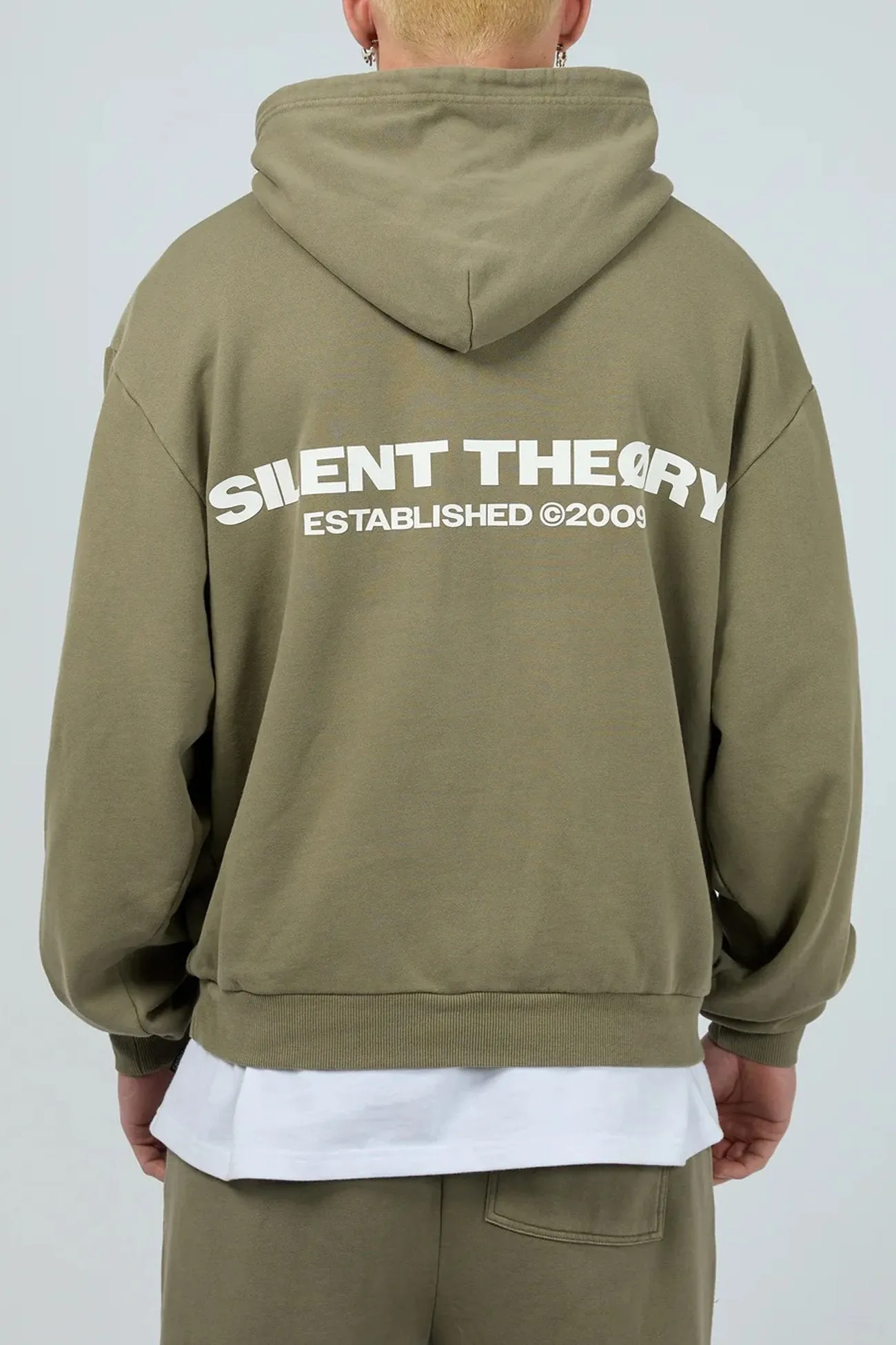 Essential Theory Hoodie Khaki skiing suitable