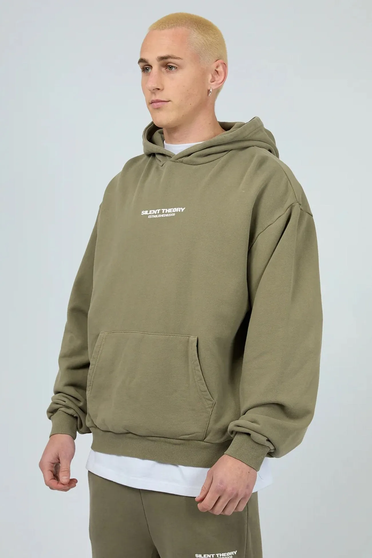Essential Theory Hoodie Khaki Comfy Essentials