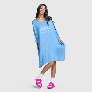 Cornflower Blue Snooze Club Simple Day Outfit