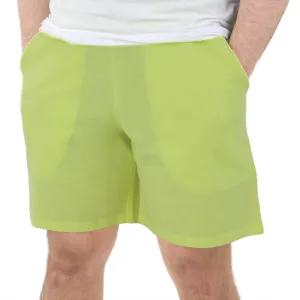 Men's Plain Cotton Short,Pistache Fit Flex