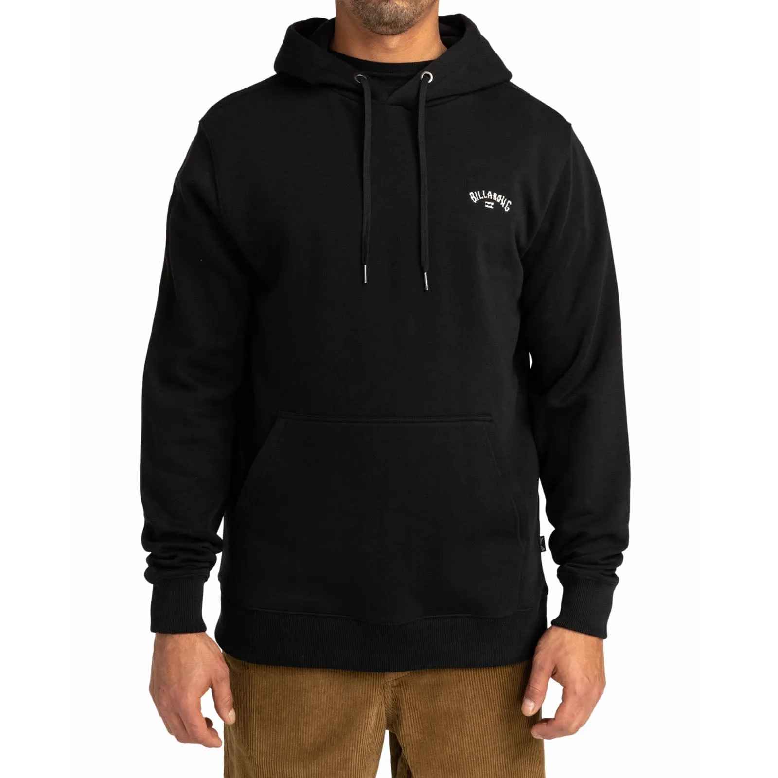 Mesh Lining Billabong Mens Arch Po Hooded Pullover Hoodie