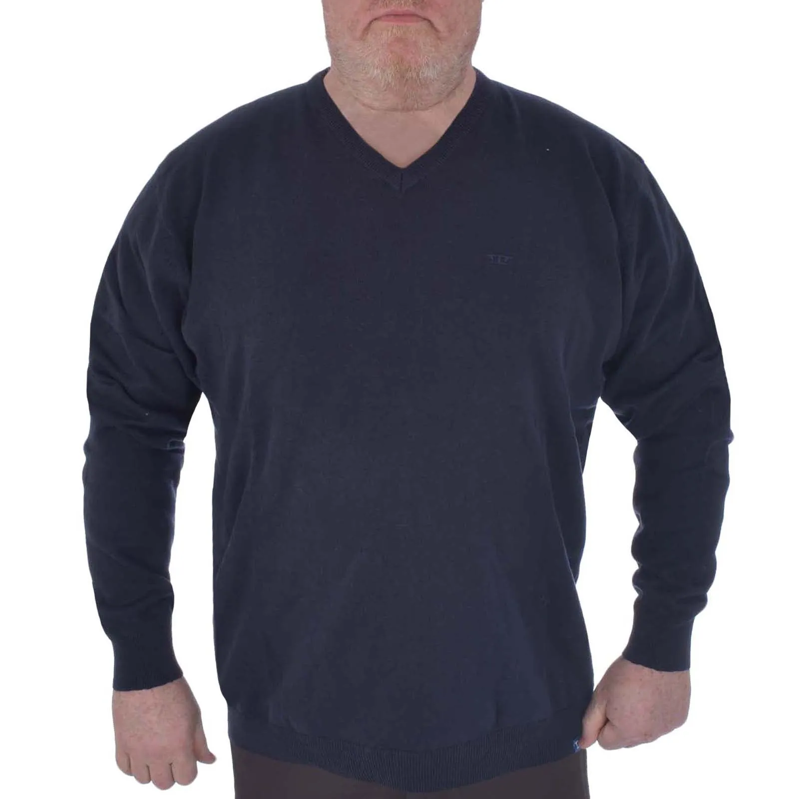Soft Texture D555 Mens Big & Tall Maltby Sweater