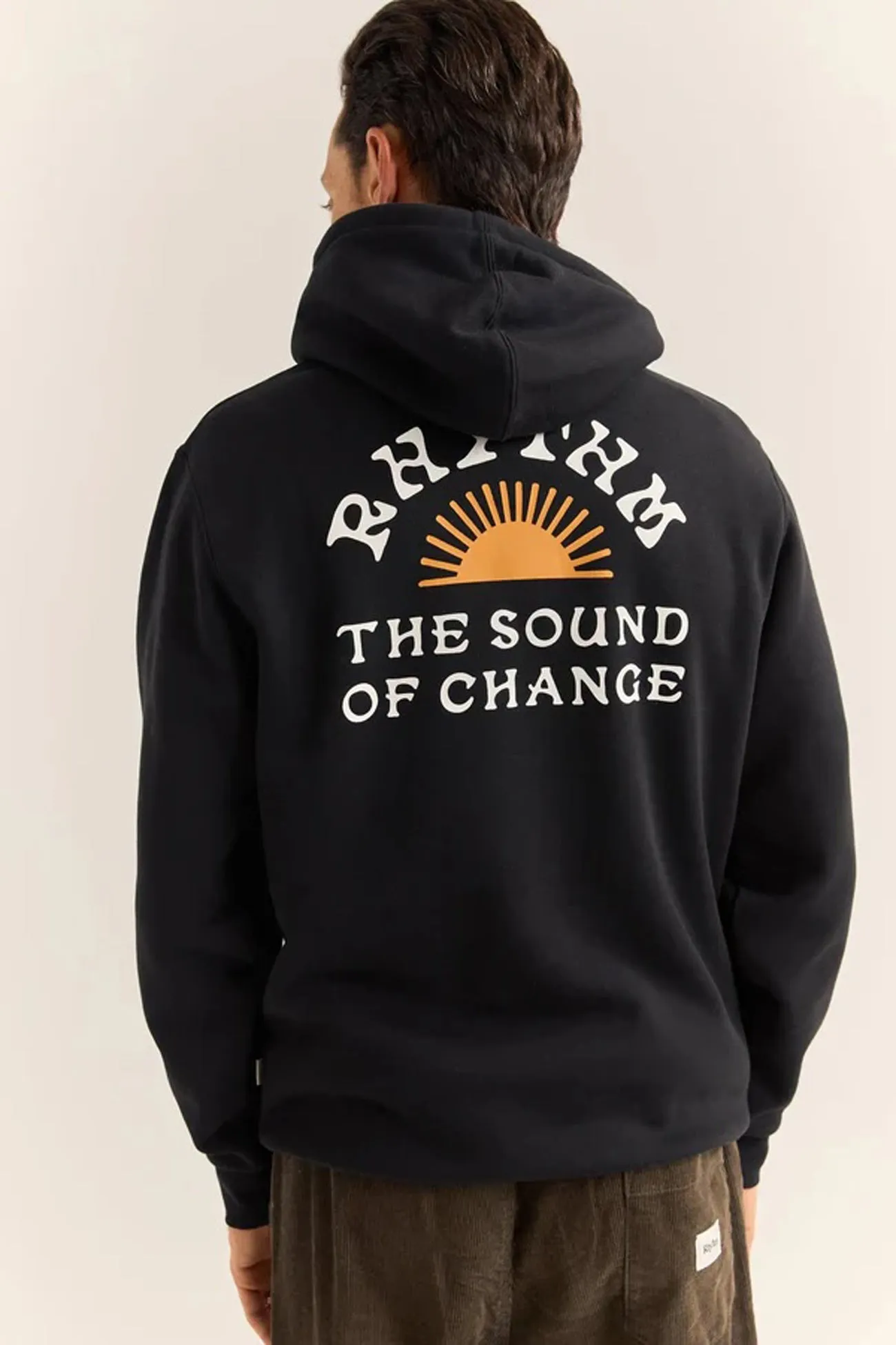 Street Minimal Awake Fleece Hood Black